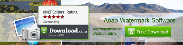 Free Download Aoao Watermark for Photo