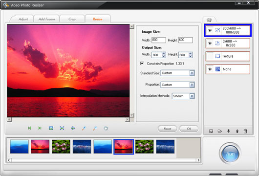 Aoao Photo Resizer 1.4 screenshot