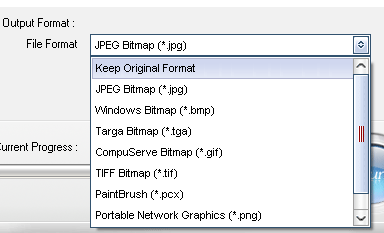 select output format