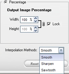 Resize Pictures with Percentage