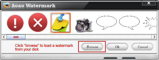 select a watermark