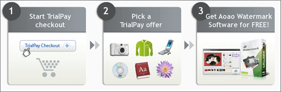 Get our software FREE with TrialPay