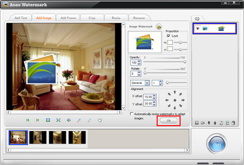 Add image watermark to lay