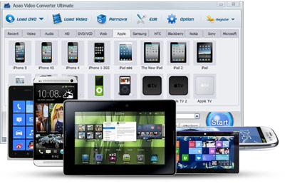 Convert video and dvd to ipad, ipod, iphone, playbook, samsung, htc, surface, nokia