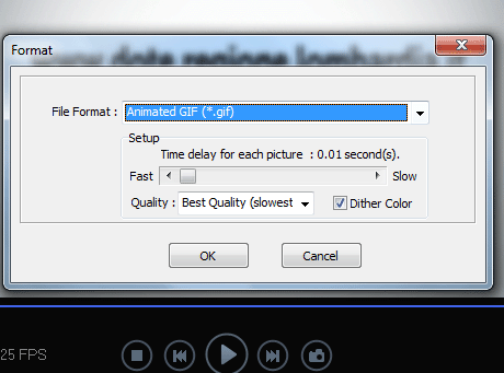 output settings