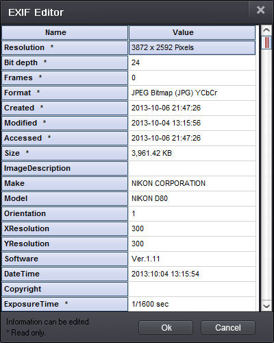 EXIF Editor