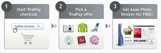 Get our software FREE with TrialPay