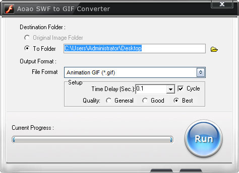 Output Window Interface