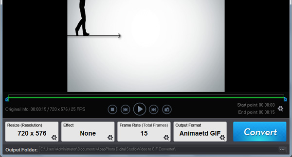 User Guide for Video to GIF Converter