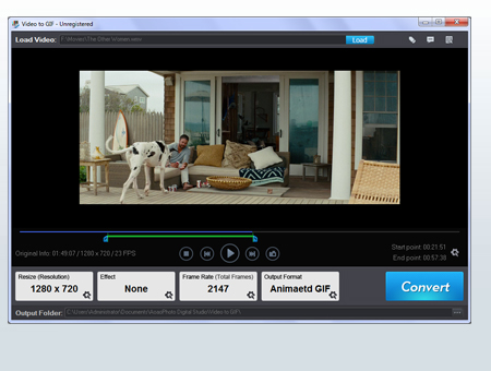 Conversor de vídeo MP4 para GIF